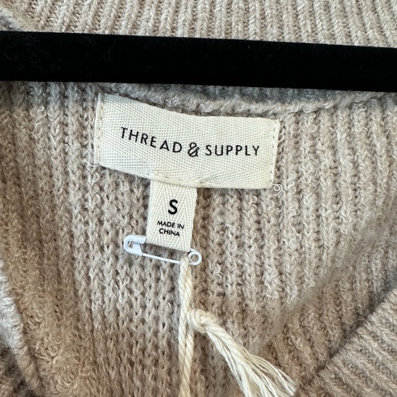 Cozy Beige Women's Sweater - Picture 5 of 5
